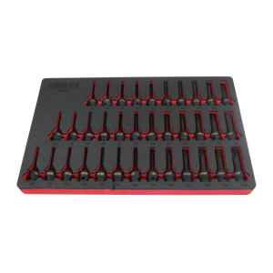 35PC 1/2" DR LONG IMPACT BIT SOCKET SET - HEX, SPLINE, STAR