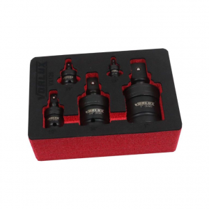 5PC IMPACT UNIVERSAL JOINT SET 1/4", 3/8", 1/2", 3/4" & 1" DRIVES