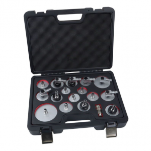 17PC BRAKE BLEEDER ADAPTOR CAPS