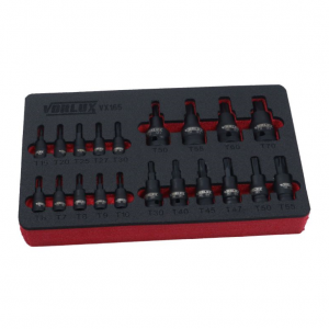 20PC IMPACT STAR BIT SOCKETS - 1/4" 3/8" 1/2" DRIVES