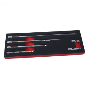 6PC 1/4" DR WOBBLE EXTENSION BAR SET